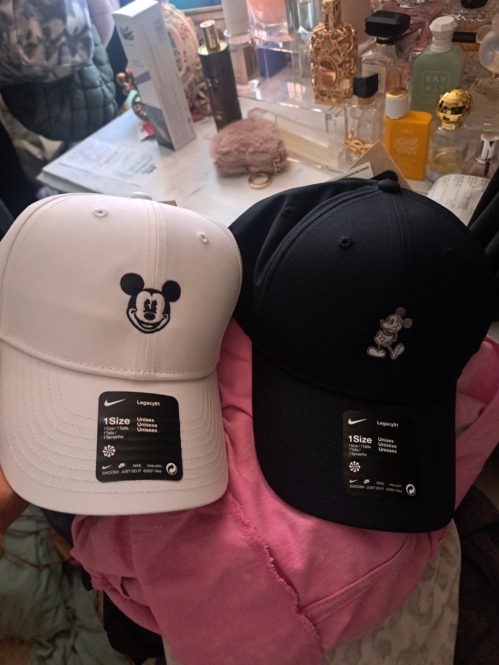 Disneyland Nike Hats Bundle Of 2